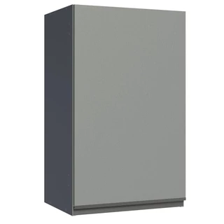 Armário de Cozinha Aéreo 40 cm 1 Porta Cinza Nice Madesa em Oferta na Shopee