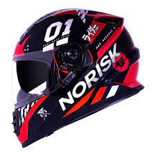 CAPACETE NORISK SOUL TOKYO VERMELHO
