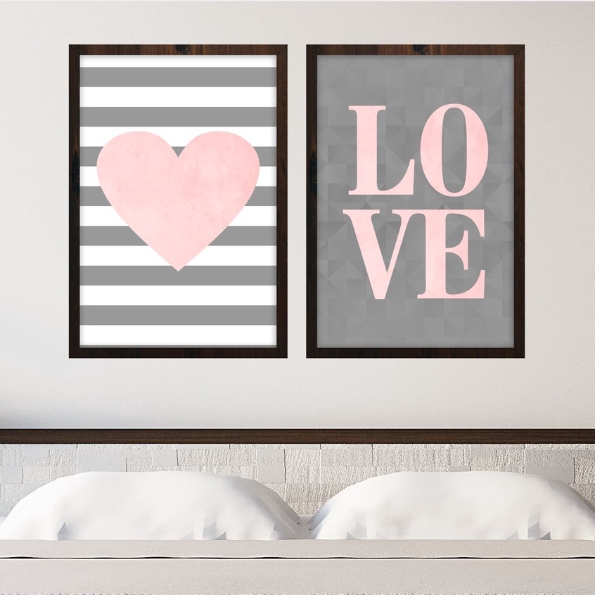 Quadro Decorativo - Jogo Amor