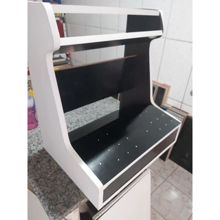 Gabinete Fliperama Arcade Retro bartop acabamento top