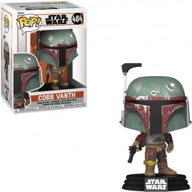 FUNKO POP STAR WARS THE MANDALORIAN - COBB VANTH 484 NOVO ORIGINAL em Oferta na Shopee