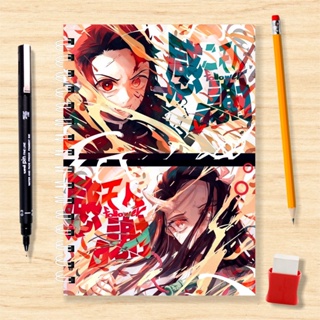 Cadernos notepad caderno de desenho anime blade, рассекающий demônios,  Demon Slayer álbuns para desenhar