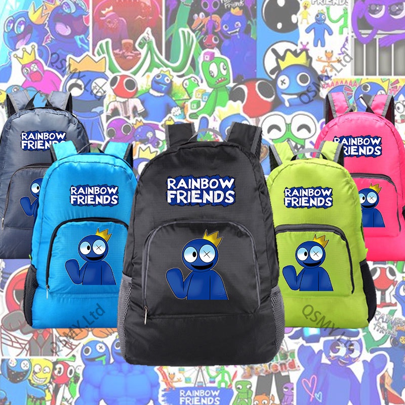 Mochila Escolar De Desenho Animado Rainbow Friends