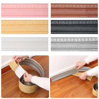 Moda 3D Fita Decorativa Autocolante De Papel De Parede Linha De Rodapé Home Decor Adesivos