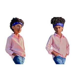 Bata Social Linho Para Meninos Festas e Batizados