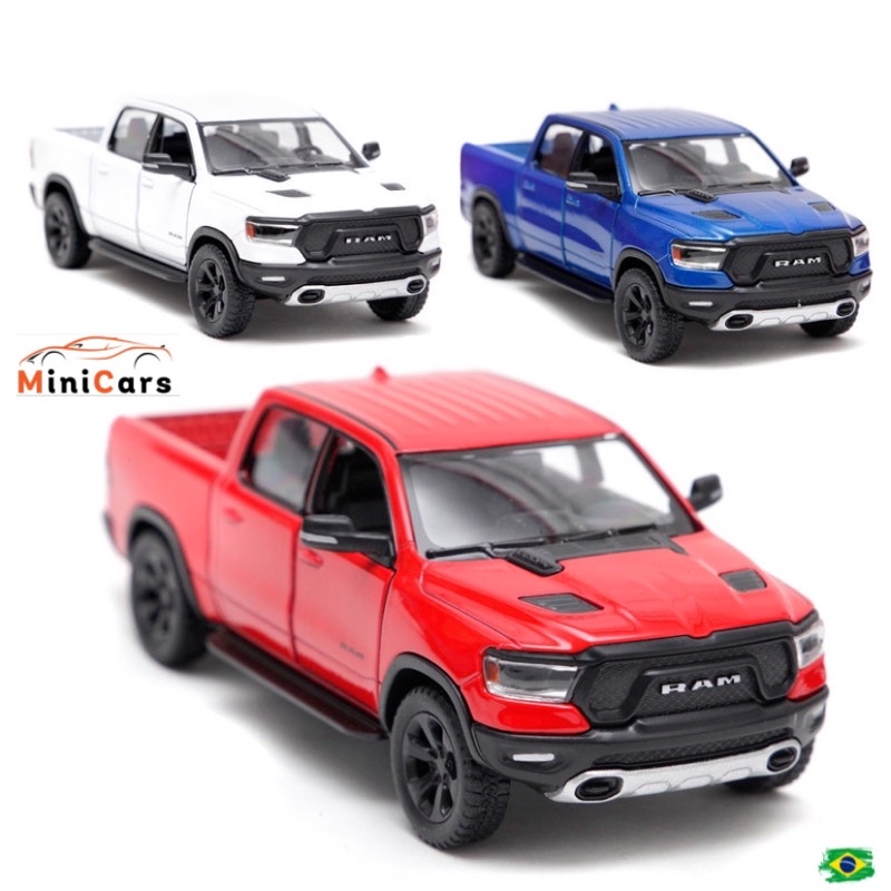 Miniatura Dodge Ran Pick-up Várias Cores