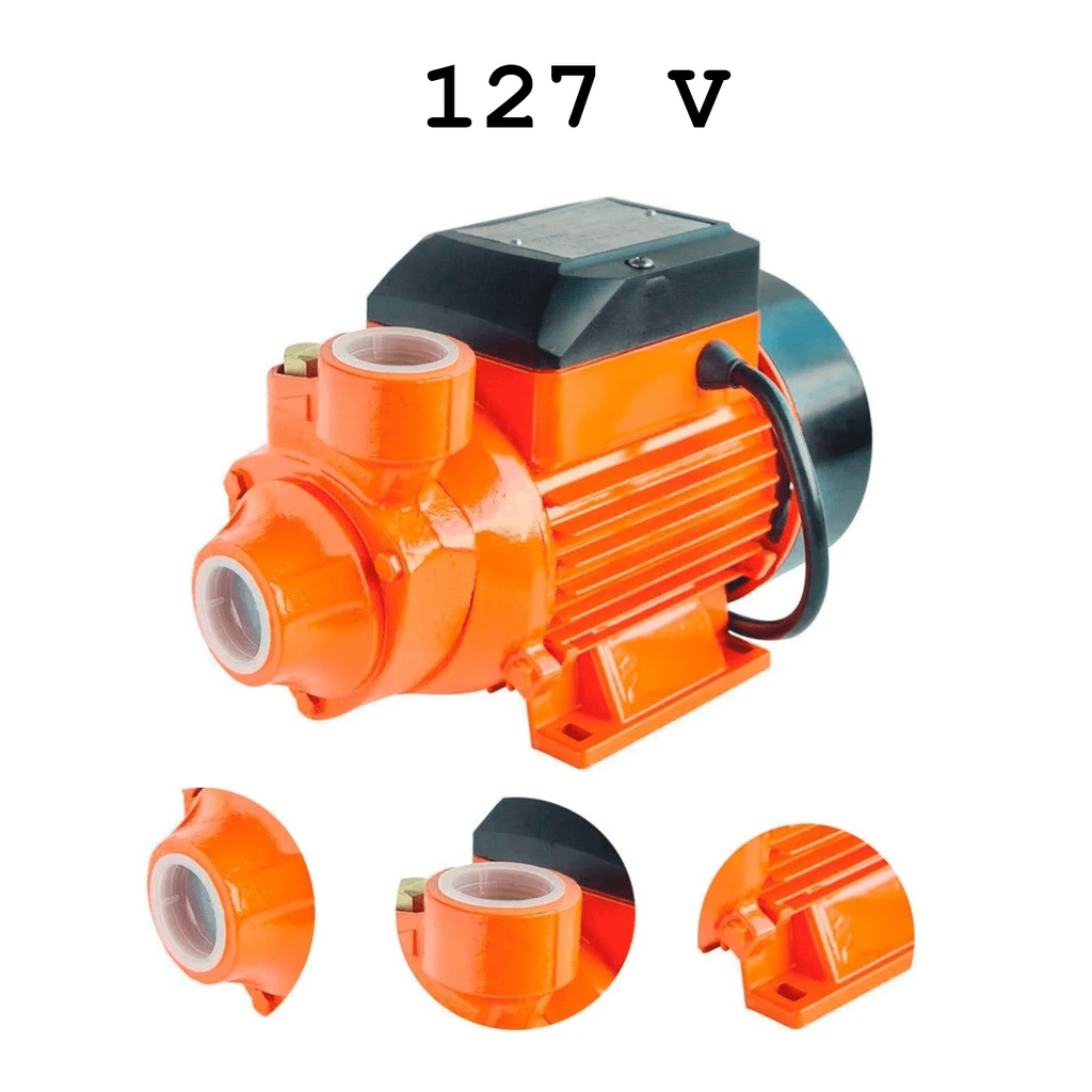 Bomba D’água Periférica BP500 Intech 0.5hp laranja 60Hz 127V