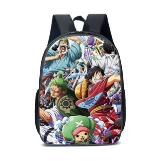 Desenho Animado Anime One Piece Luffy Mochila Escolar Masculina