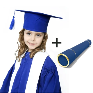 Capelo Formatura + Canudo ( kit com 10 )