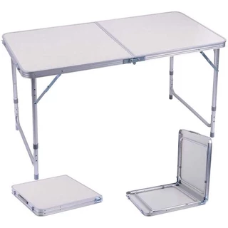 Mesa Portátil Pés Dobráveis Vira Maleta Camping Praia em Oferta na Shopee