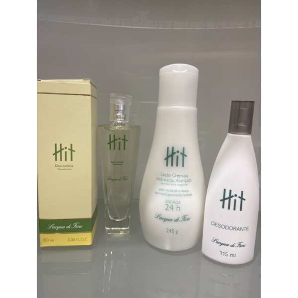 perfume Hit Lacqua di fiori kit Shopee Brasil