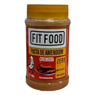Pasta de Amendoim Cremosa Fit Food 450g