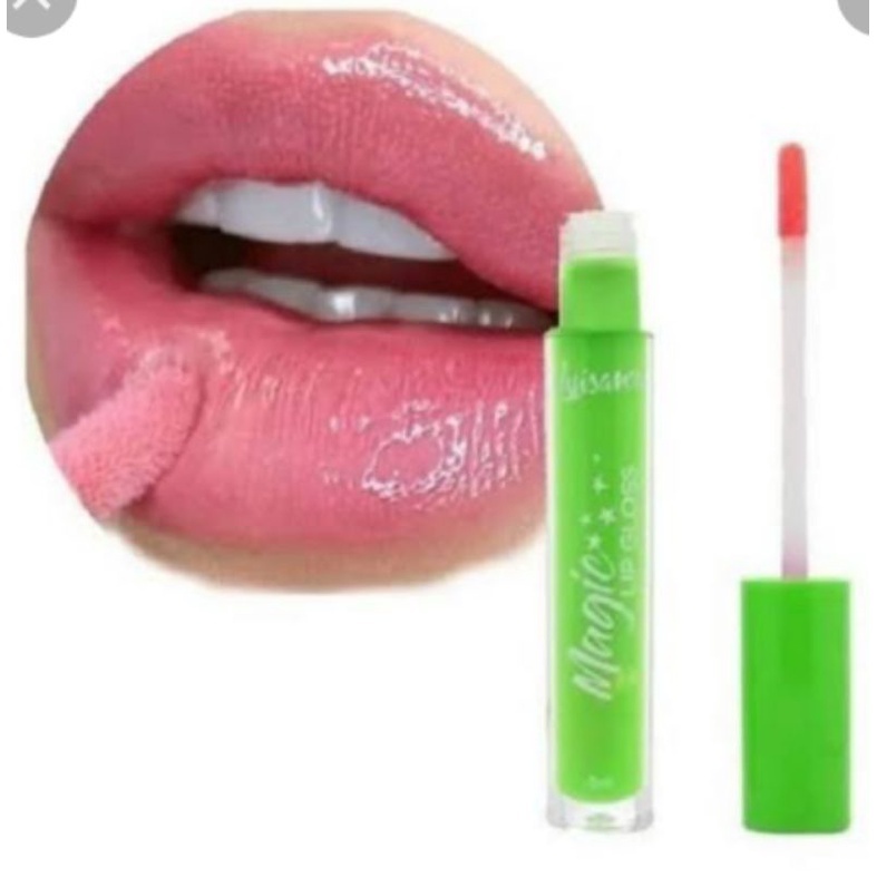 Magix gloss lip - luisance - Gloss verde que fica Rosa na boca | Shopee ...