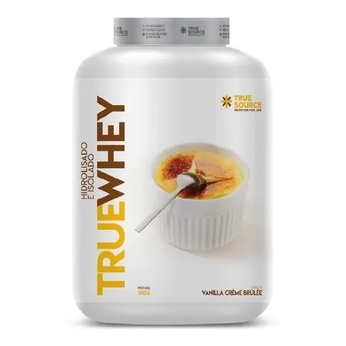 Whey True Source 2kg Gourmet Isolado e Hidrolisado Sabor Creme Brule