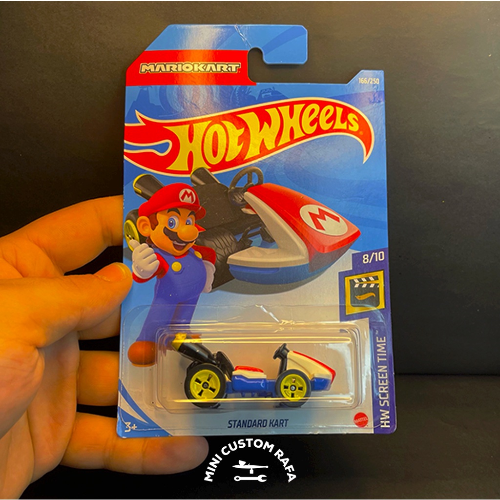Hot Wheels Standart Kart (Mario Kart) Shopee Brasil