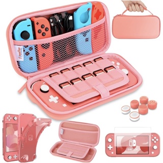 Estojo Case Nintendo Switch Lite Jogo Acessórios + Pelicula - T&Z/Feir - Jogos  Nintendo Switch - Magazine Luiza