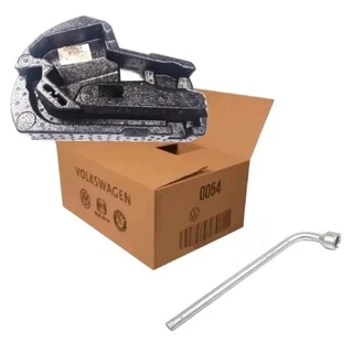 Isopor Macaco + Chave Roda Santana Voyage Gol G2 G3 G4 G5 G6