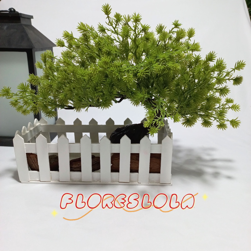 Bonsai Artificial De Plástico Natural Realista P/ Decoração Casamento