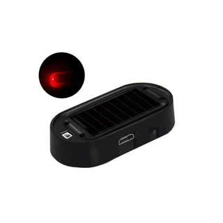 Alarme Carro Simulacao Falso Seguranca Led Solar Pisca