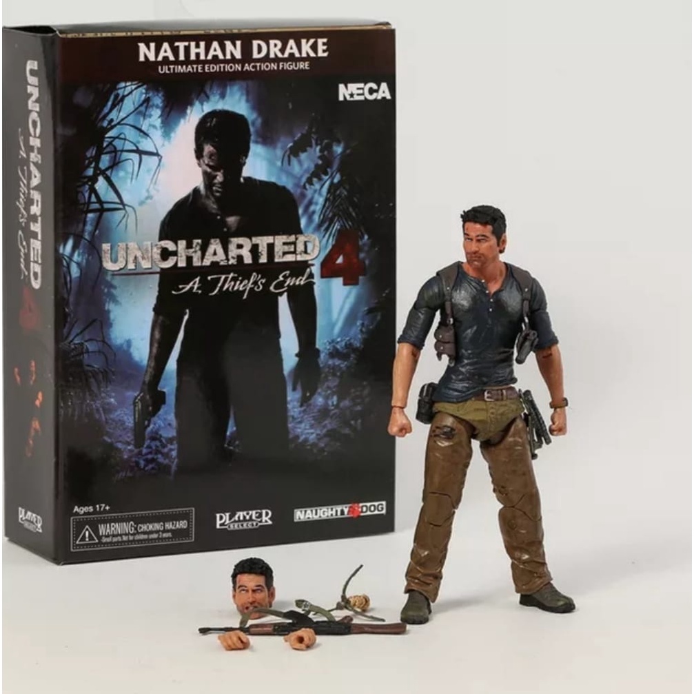 Jogo Uncharted The Nathan Drake Collection PS4 Mídia Física - JP Toys -  Brinquedos e Actions Figures para todas as idades