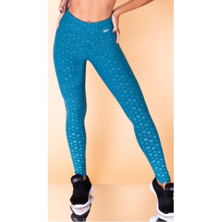 Calça legging printed estampada dlk elastic com elástico na cintura