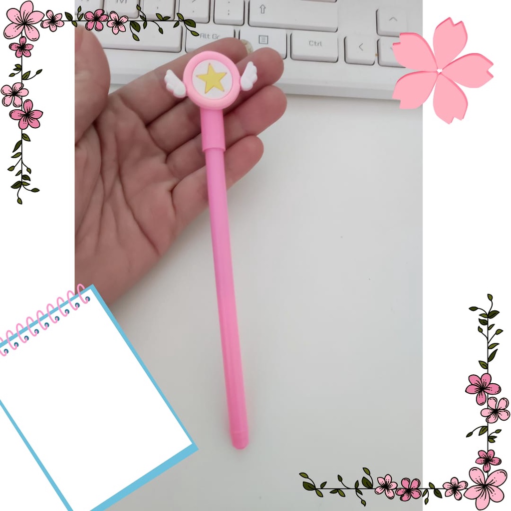 Kit com 50 Caneta Criativa Gel Fofa Bixinhos Personagens Animadas Kawaii  ATACADO REVENDA - Sakura Shop Magazine