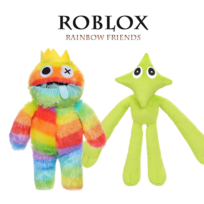 8pcs Roblox Game Rainbow Friends Action Figure Blue Red Doll Pvc
