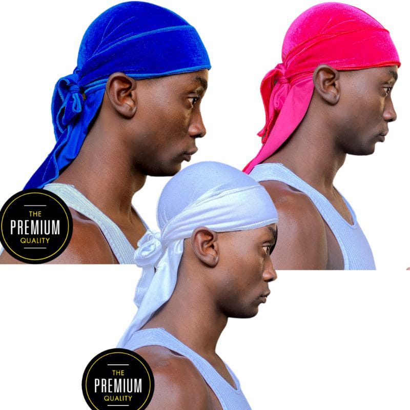 Touca Bandana Durag Veludo Premium Shopee Brasil