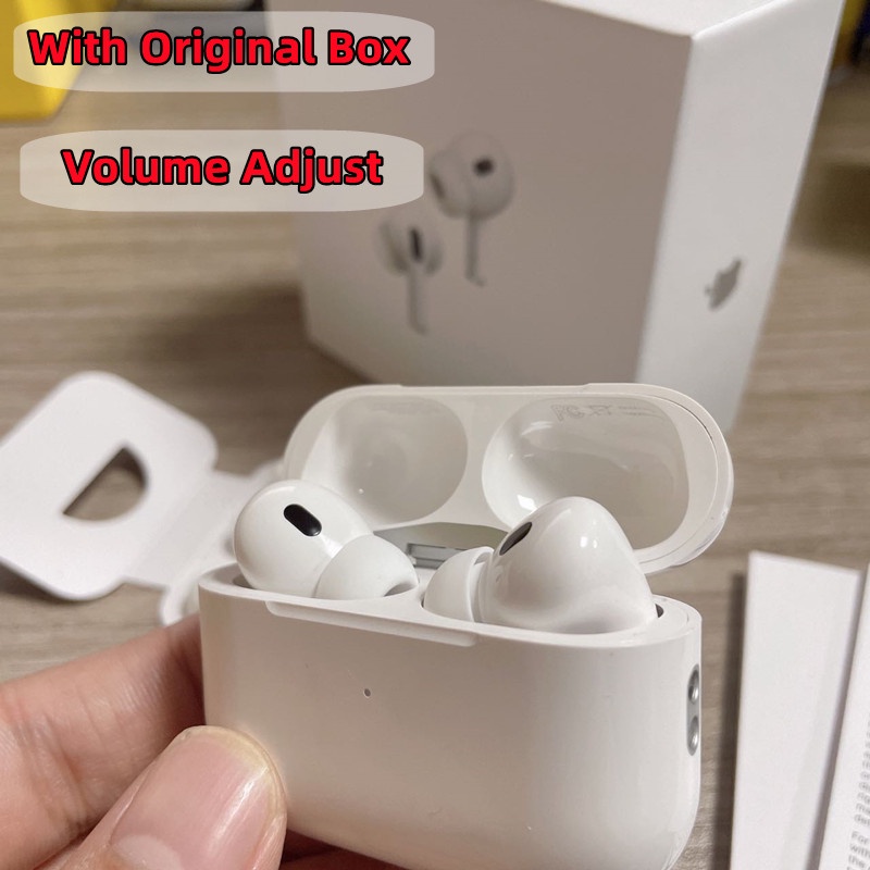 Airpods Pro 2 Gen Versão Premium Fones De Ouvido real popup Sem Fio Bluetooth Com Microfone Para ios16