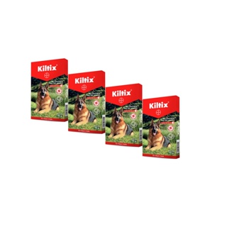 Combo 4un Coleira Kiltix Grande 65cm