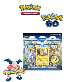 BLISTER QUÁDRUPLO POKÉMON GO PIKACHU QUADPACK