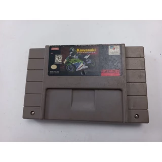 Kawasaki Super Bike Super Nintendo Orig #2753