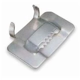 Fecho Fita De Aço Galvanizada Fecho Dentado 3/4 50 Unidades