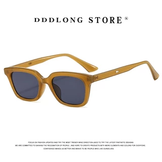 DDDLONG Óculos De Sol Quadrados Mulher Designer Homens Vintage UV400 Sombras D262