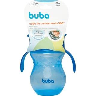 Copo 360 De Transição Antivazamento Azul claro 12648 - Buba