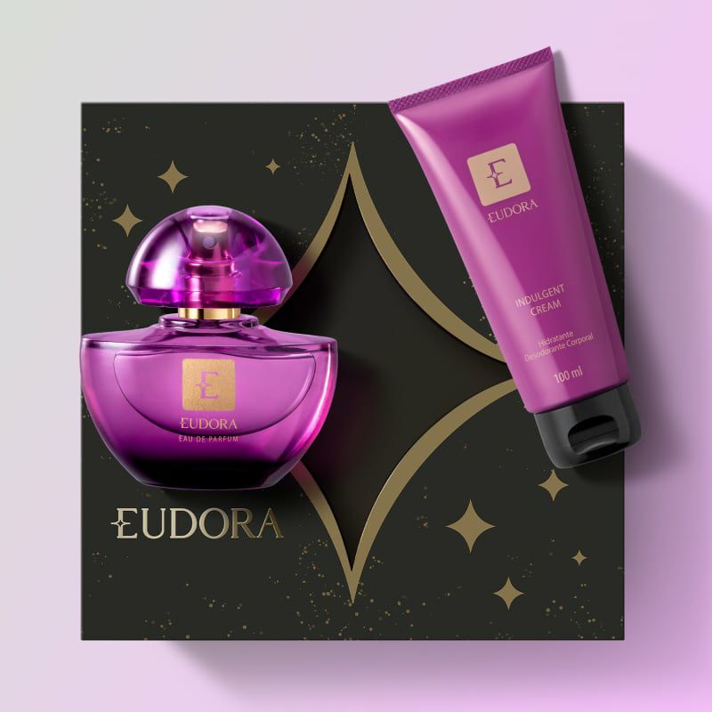Kit Presente Eudora Roxo (2 itens) | Shopee Brasil