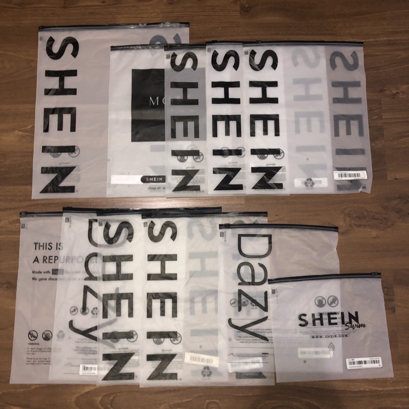 saquinho multiuso com ziplok SHEIN | Shopee Brasil
