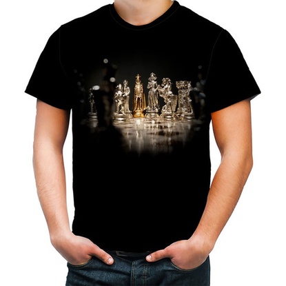 Uma camiseta com o título 'sou uma rainha, faço jogadas de xadrez