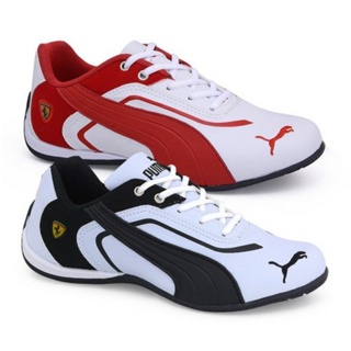 Kit 2 pares de Tenis Masculino Puma Ferrari Casual, Esportivo, Chuteira Salão Numerações Especiais 38 ao 44
