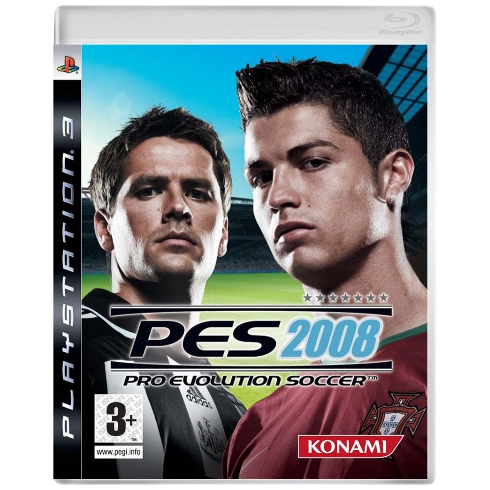 Pes 2008 Ps3 Usado Com Nota Fiscal Midia Fisica