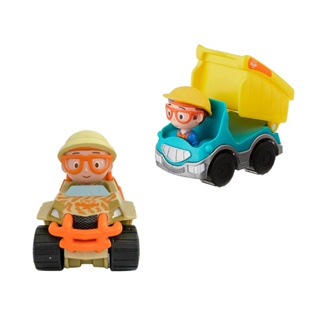 Kit Blippi - Veiculos - Caminhão de Descarga + Safari Móvel
