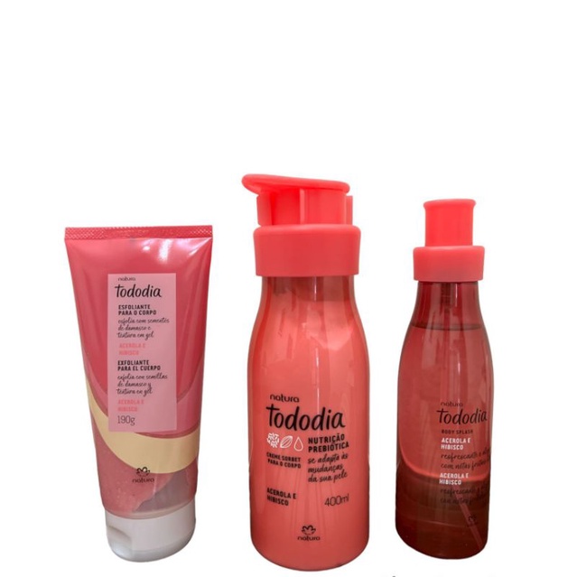 Kit Natura Tododia Acerola E Hibisco Shopee Brasil