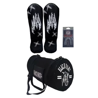 Kit,MuayThai,Caneleira,Bolsa,Bucal.