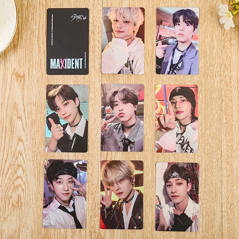 Kpop Stray Kids Novo Álbum MAXIDENT Photo Card Para STAY Gift