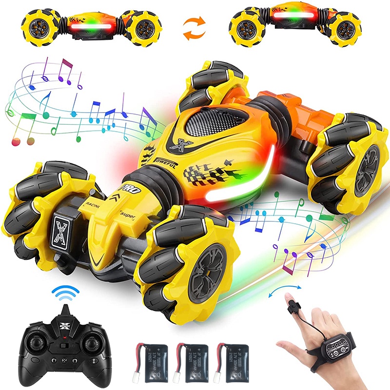 QIJI new hand control car stunt car gesture sensing remote control car ...