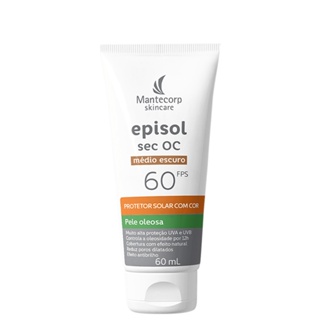 Mantecorp Episol Sec Oc FPS 60 Médio Escuro - Protetor Solar com Cor 60ml