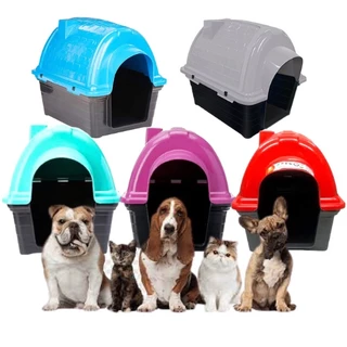 Casa Casinha Para Cachorro Iglu N1 Raças Pequenas Cães Plástico Furacão Pet