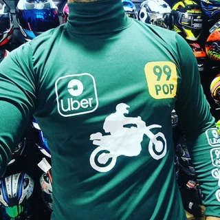 Blusa Uber / 99 Pop (possuí faixa refletiva)