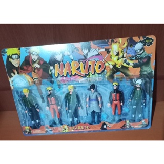 Cartela C/4 Bonecos Naruto A Diversão Do Desenho Animado