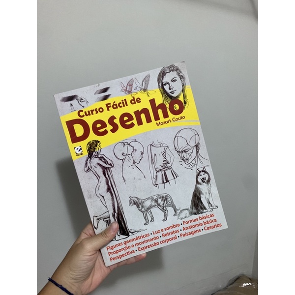 Curso fácil de desenho | Livro | Shopee Brasil